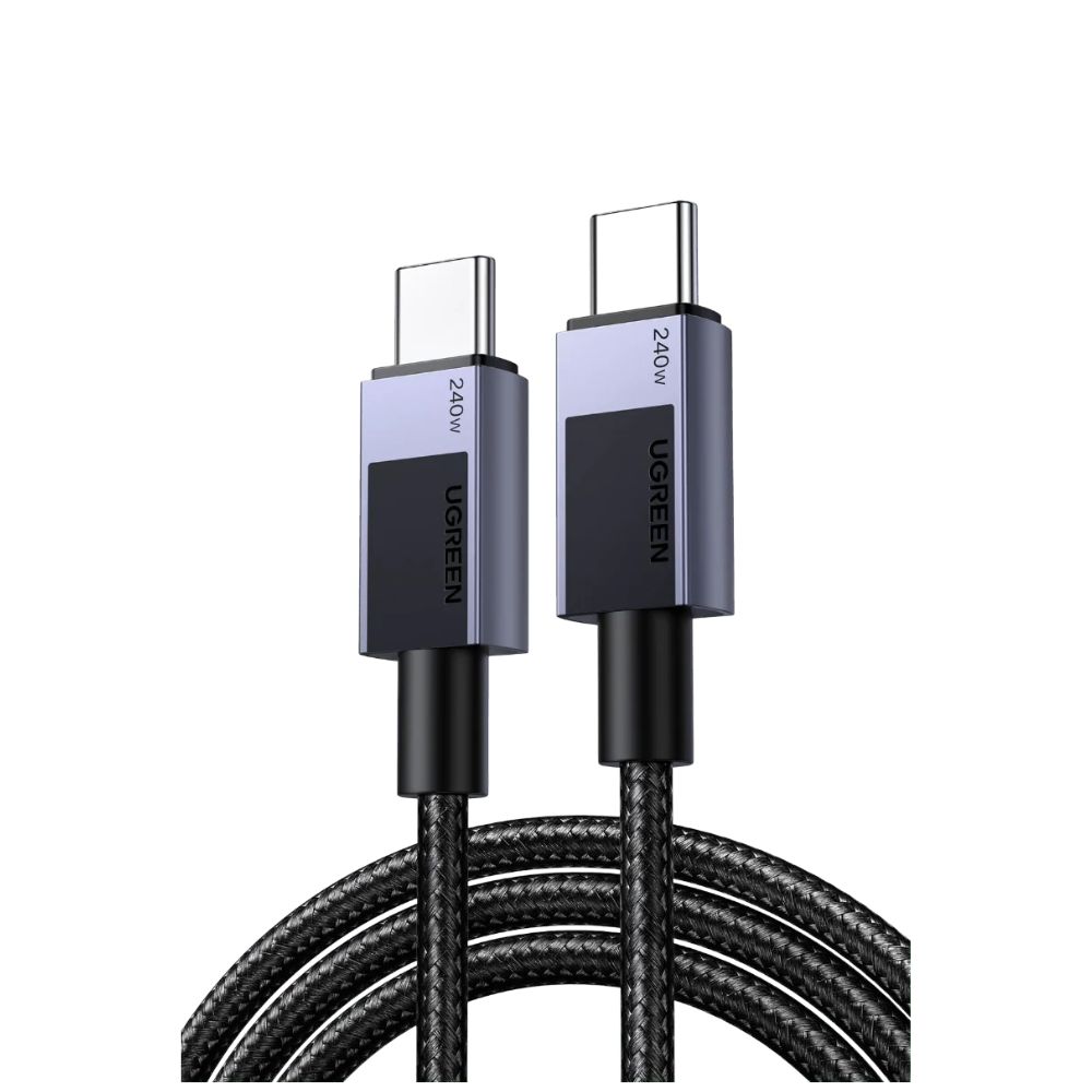 UGREEN USB-C to USB-C 240W Braided Cable &amp; Aluminum Body