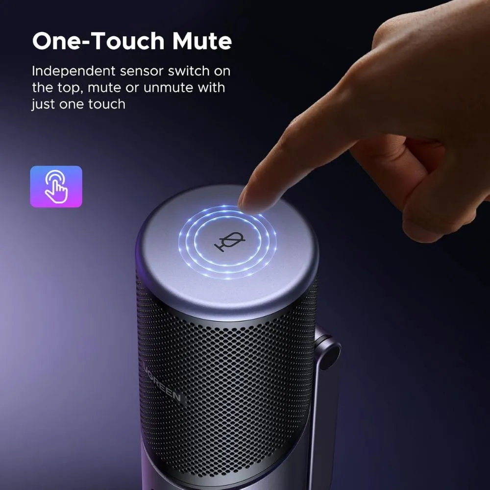 UGREEN USB Microphone for PC with RGB Lights