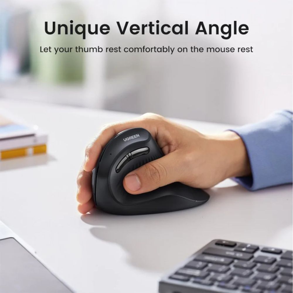 UGREEN Vertical Mouse Wireless