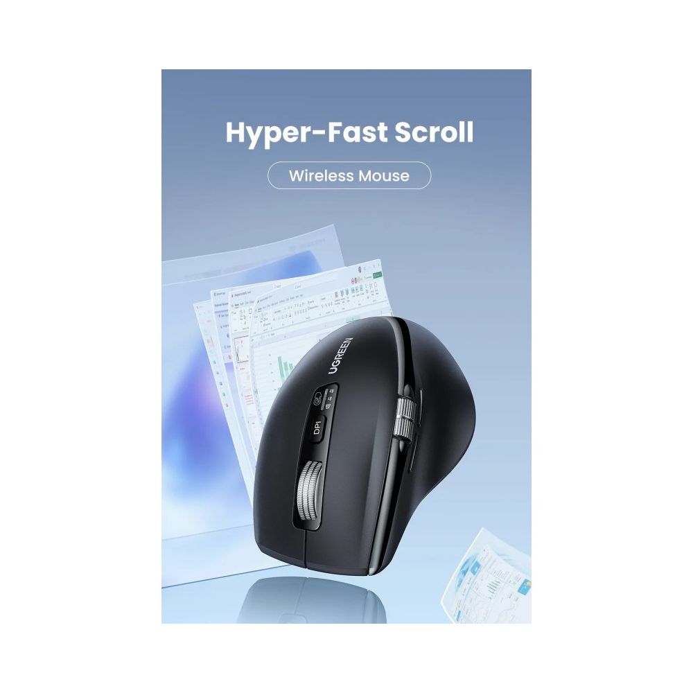 Ugreen Wireless and Bluetooth Silent Mouse