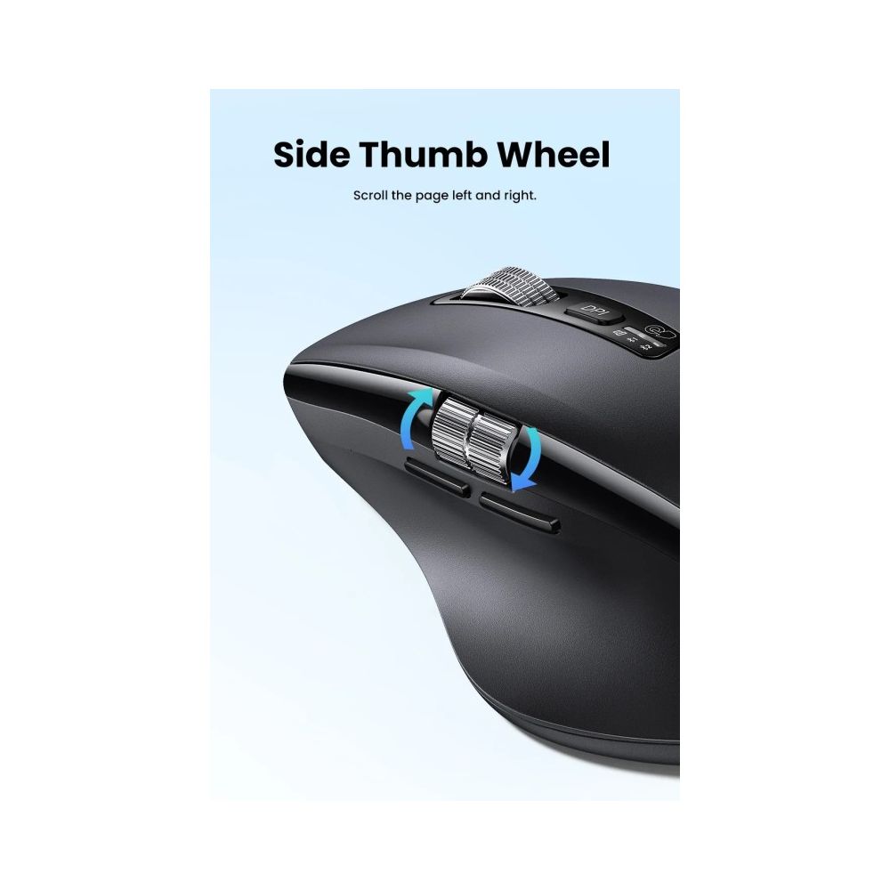 Ugreen Wireless and Bluetooth Silent Mouse