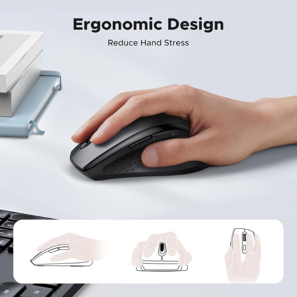 UGREEN Wireless Mouse for Laptop 2.4G