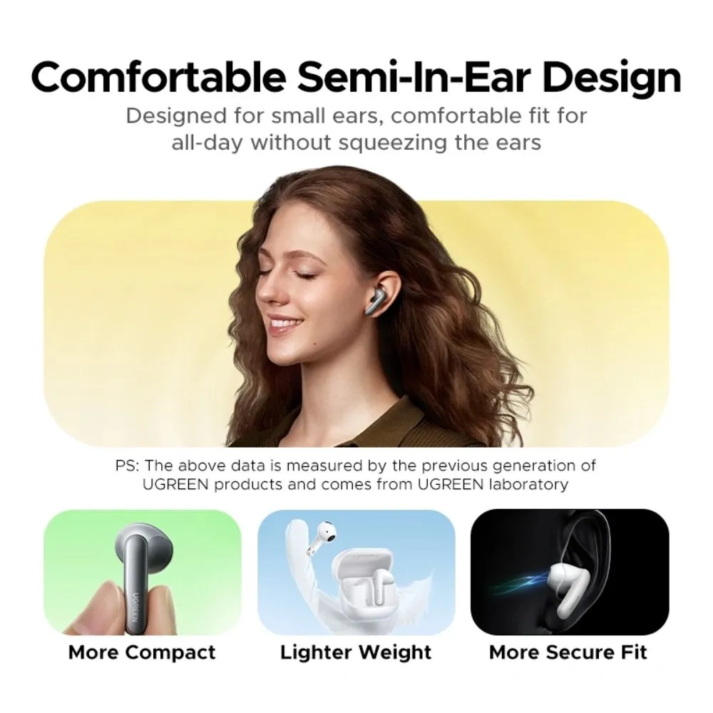 UGREEN WS216 LightBuds Magic Hybrid ANC TWS Earphones