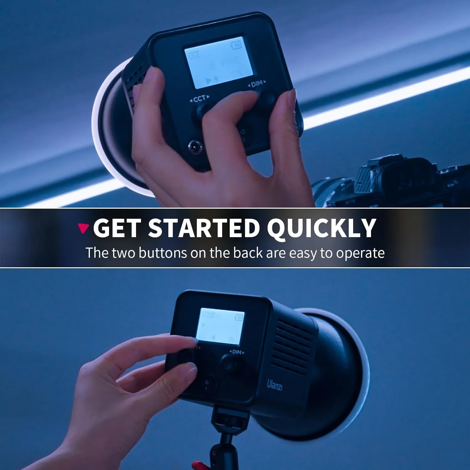 ULANZI LT028 40W Portable LED Video Light