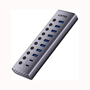 Unitek 10-in-1 Individual Switches Hub