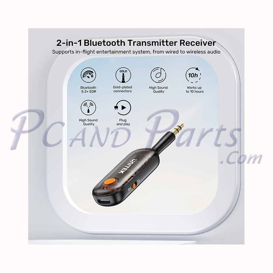 Unitek 2-in-1 Bluetooth Transmitter Receiver