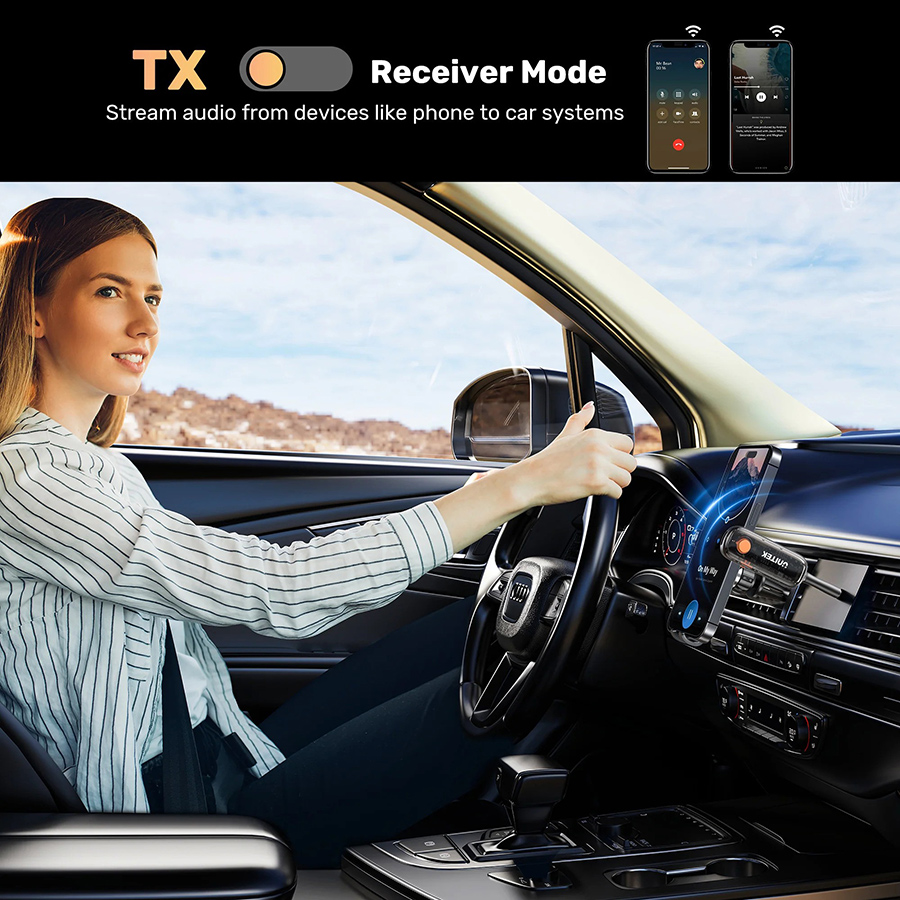 Unitek 2-in-1 Bluetooth Transmitter Receiver