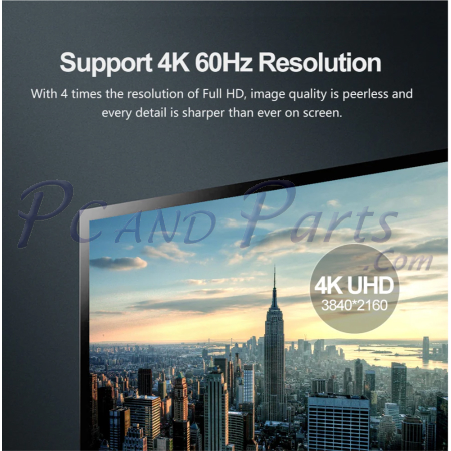 Unitek Display 4K 60Hz Display Port 1.2 Cable 5M