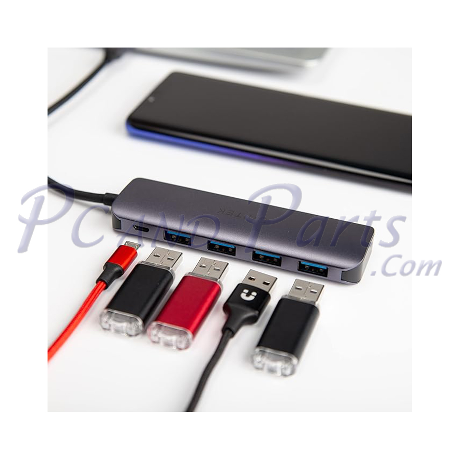 Unitek H1107A uHUB P5+ 4 Ports Powered USB-C Hub