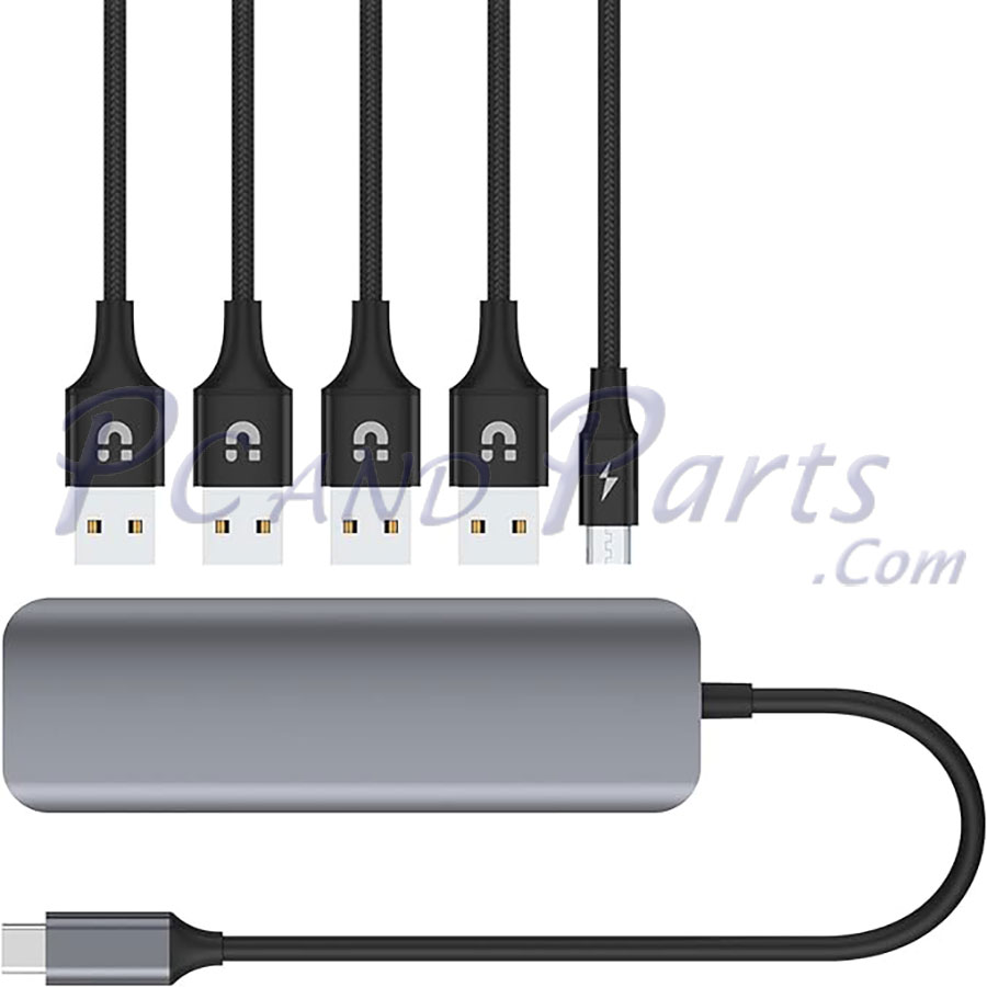 Unitek H1107A uHUB P5+ 4 Ports Powered USB-C Hub