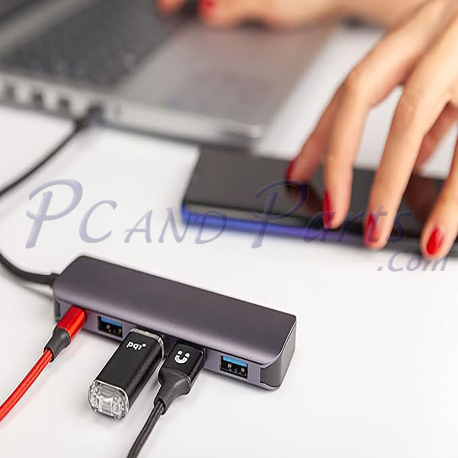 Unitek H1107A uHUB P5+ 4 Ports Powered USB-C Hub