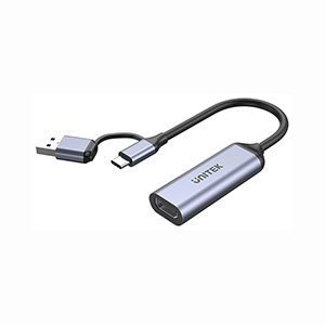 Unitek HDMI to USB-C/A Video Capture Card