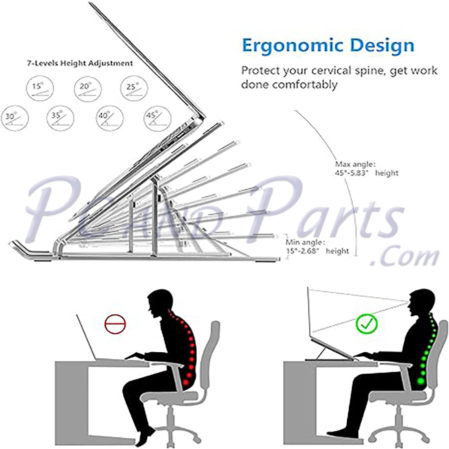 Unitek OT155SL Mechanical Foldable Laptop Stand