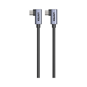 Unitek PD 100W USB-C Cable Dual 90 Degree 1M
