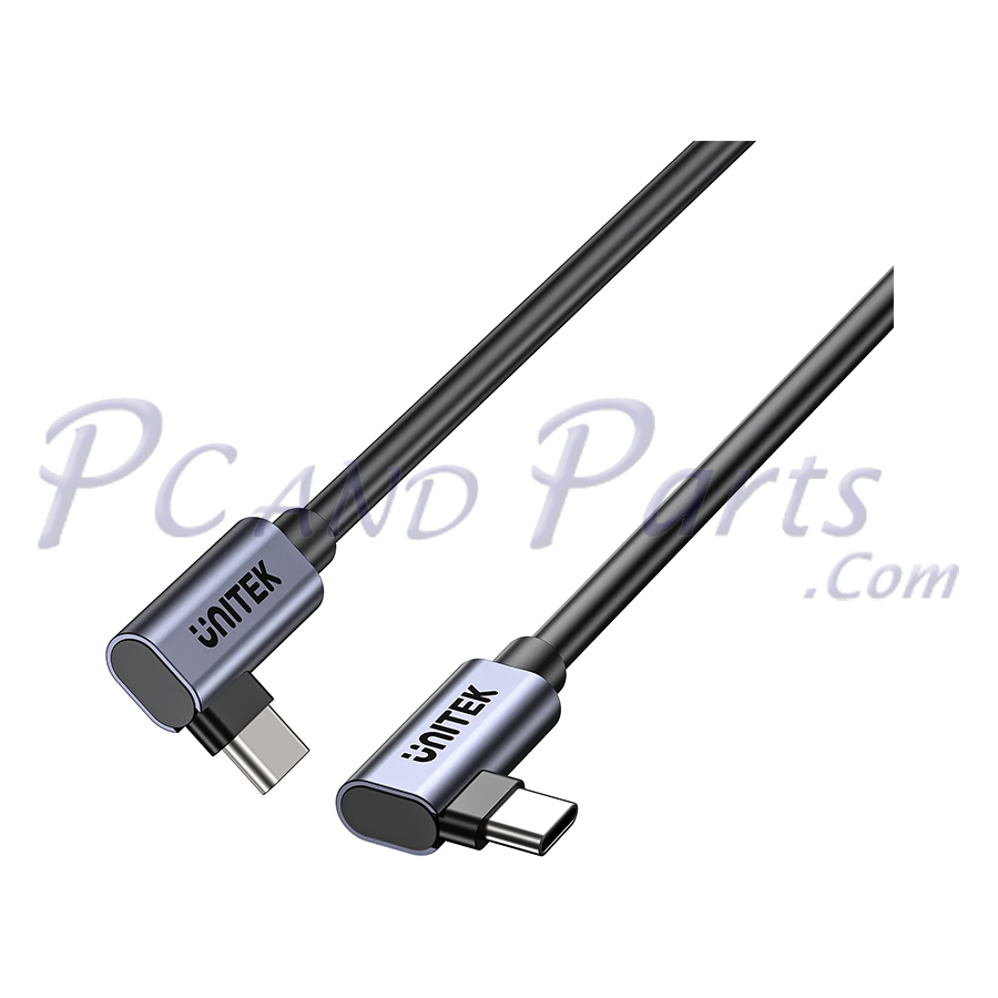Unitek PD 100W USB-C Cable Dual 90 Degree 1M