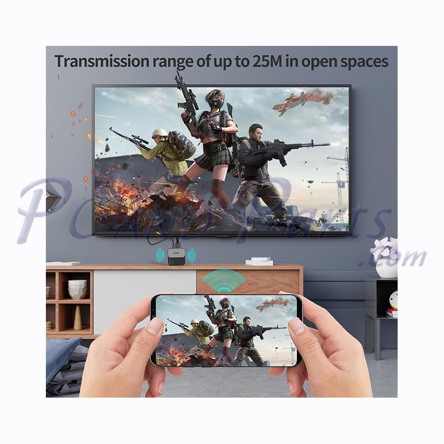 Unitek Wireless Screen Mirroring Device with 4K support