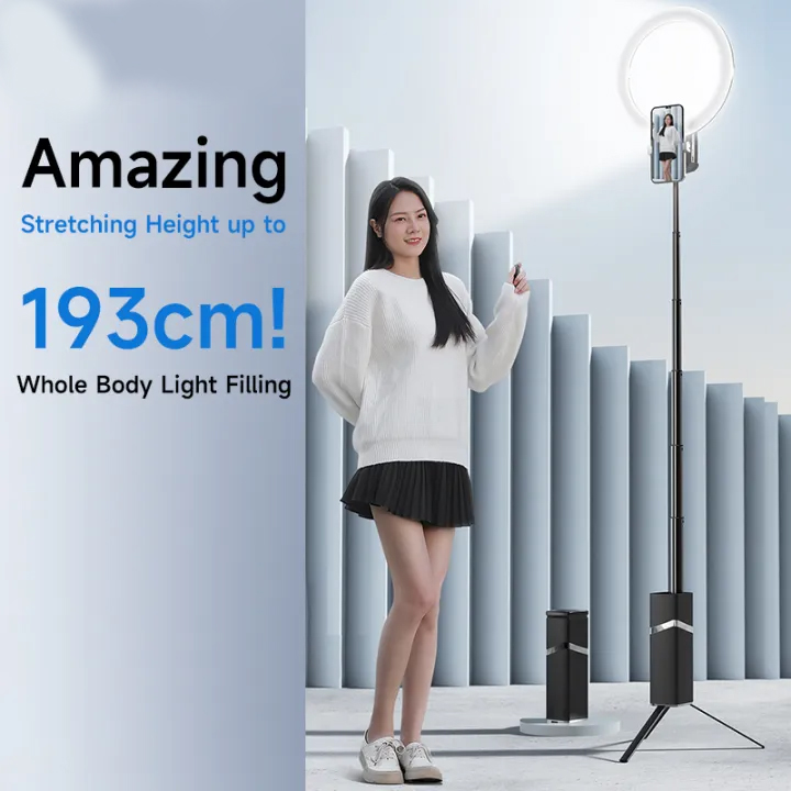 Usams US-ZB250 Multifunctional Live Show LED Ring Light With Tripod