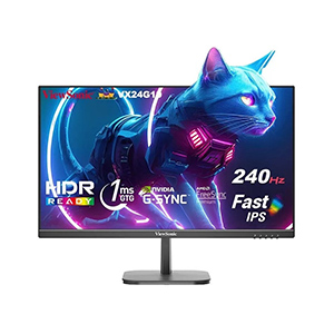 ViewSonic VX24G10 24″ 240Hz 1ms FHD Gaming Monitor