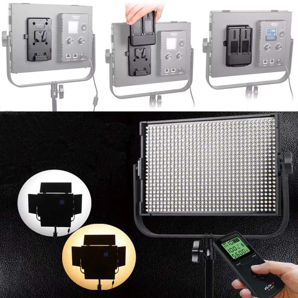 Viltrox VLD60T Professional Photography LED Light with Brightness and Color Temperature Adjustment