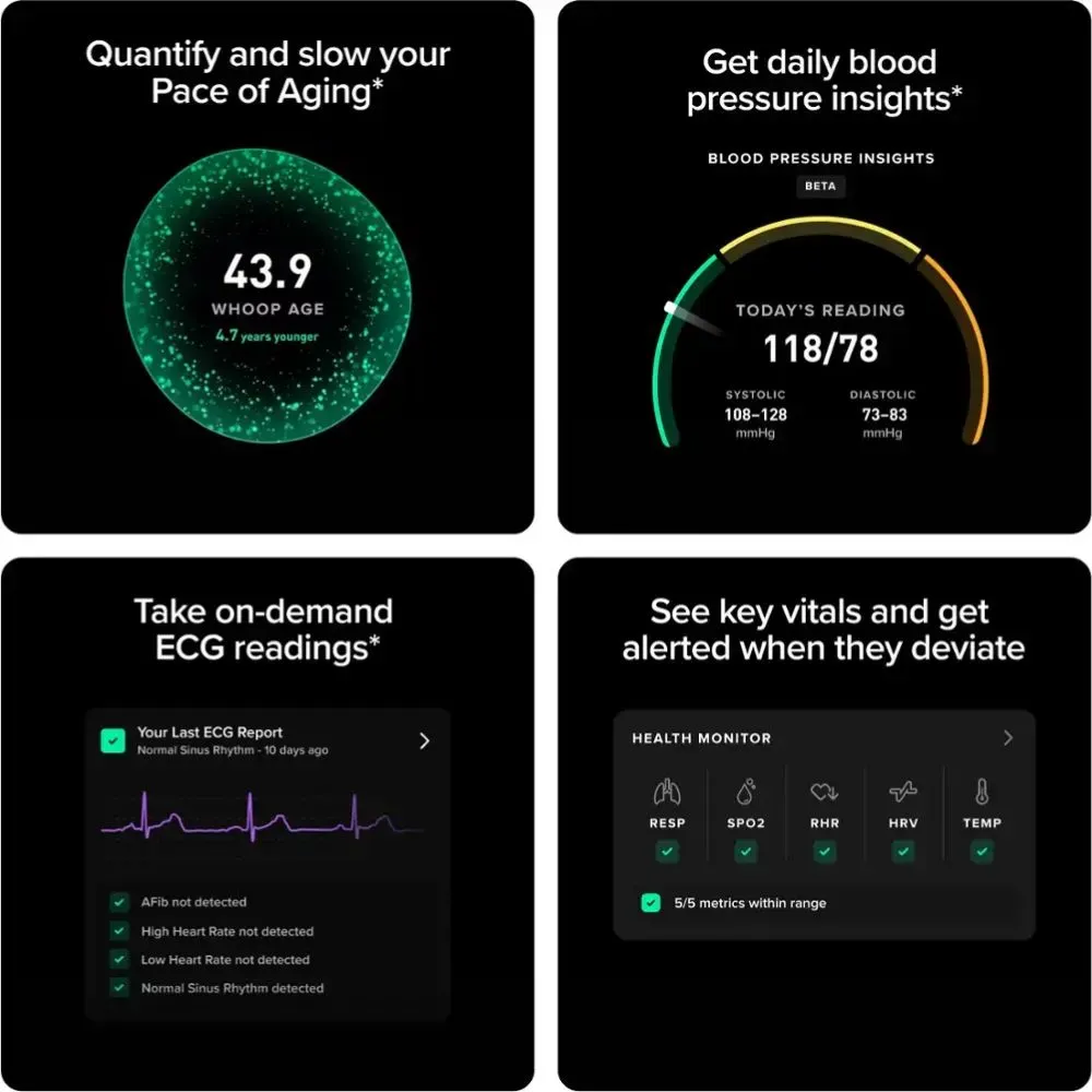 WHOOP Life MG - Health and Fitness Tracker