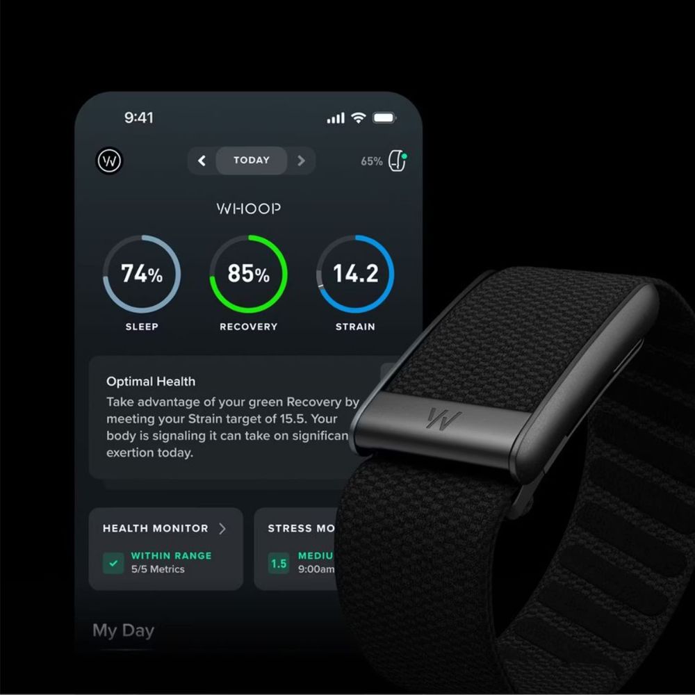 WHOOP Peak 5.0 – Health and Fitness Tracker