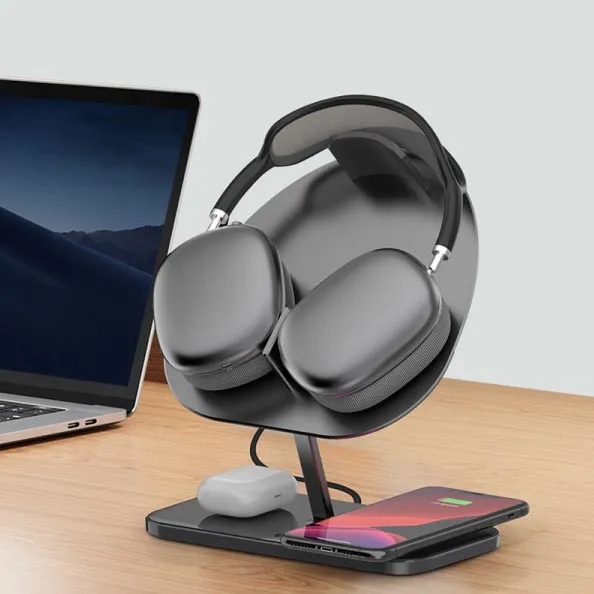 WIWU M15 Hubble Stand Wireless Charger – Gray