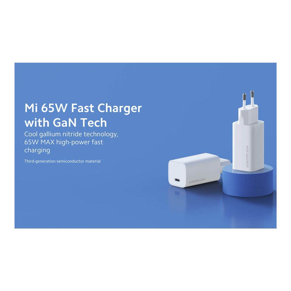 Xiaomi Mi Charger 65W GaN Tech USB Type A + USB Type C