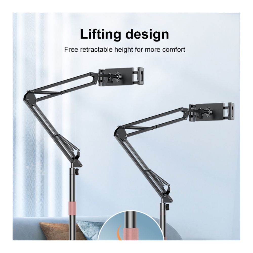 Yesido C295 Aluminum Alloy Floor Stand For Tablets/Phones