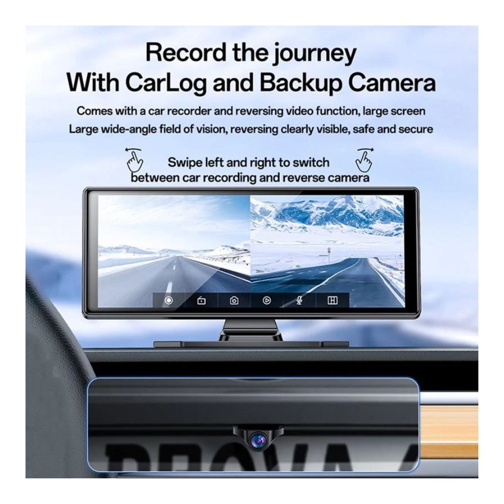 Yesido KM19 Wireless Car Stereo with Rear Camera