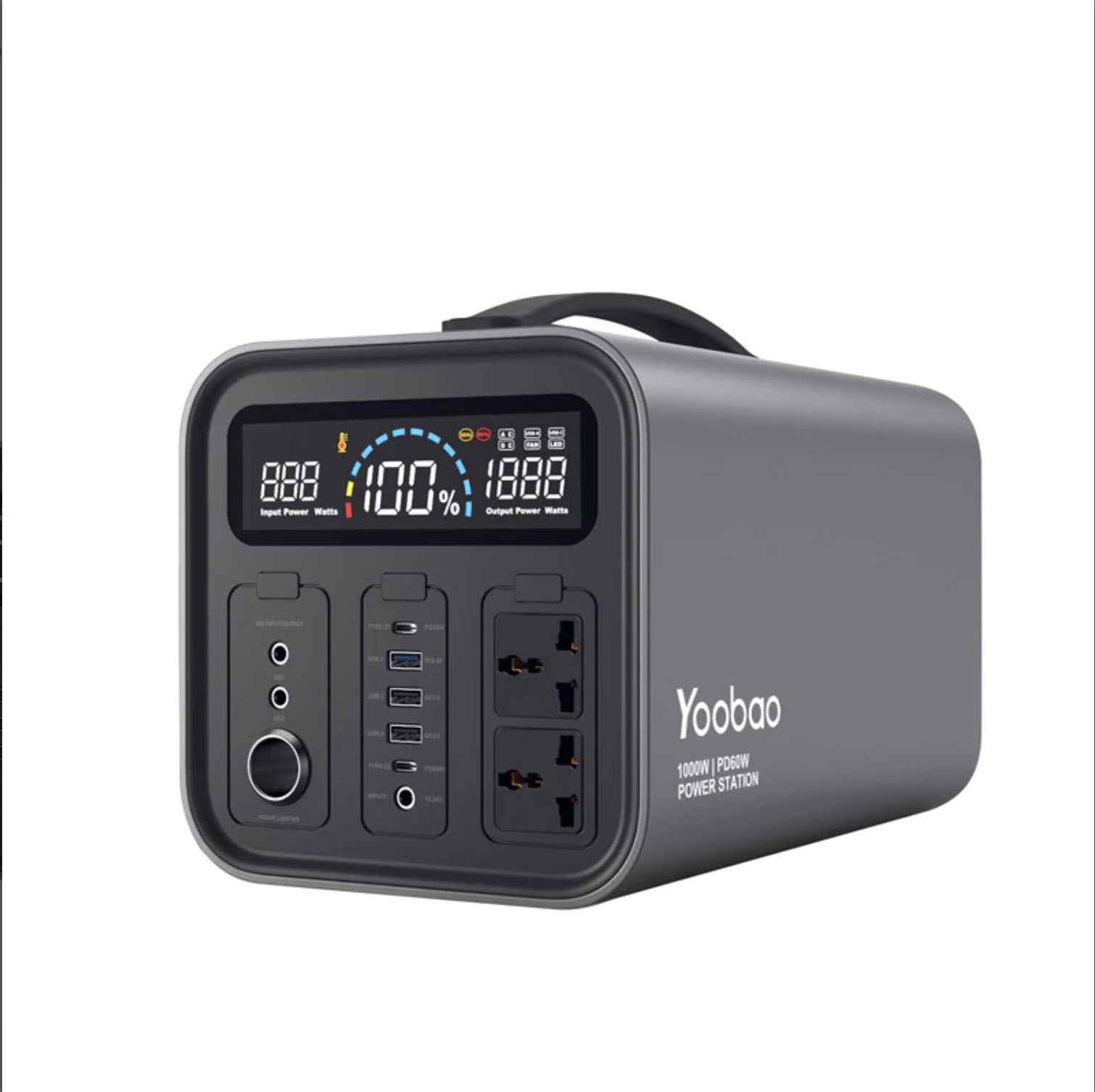Yoobao EN1000S Portable Power Station Clear 1000W 280,800mAh