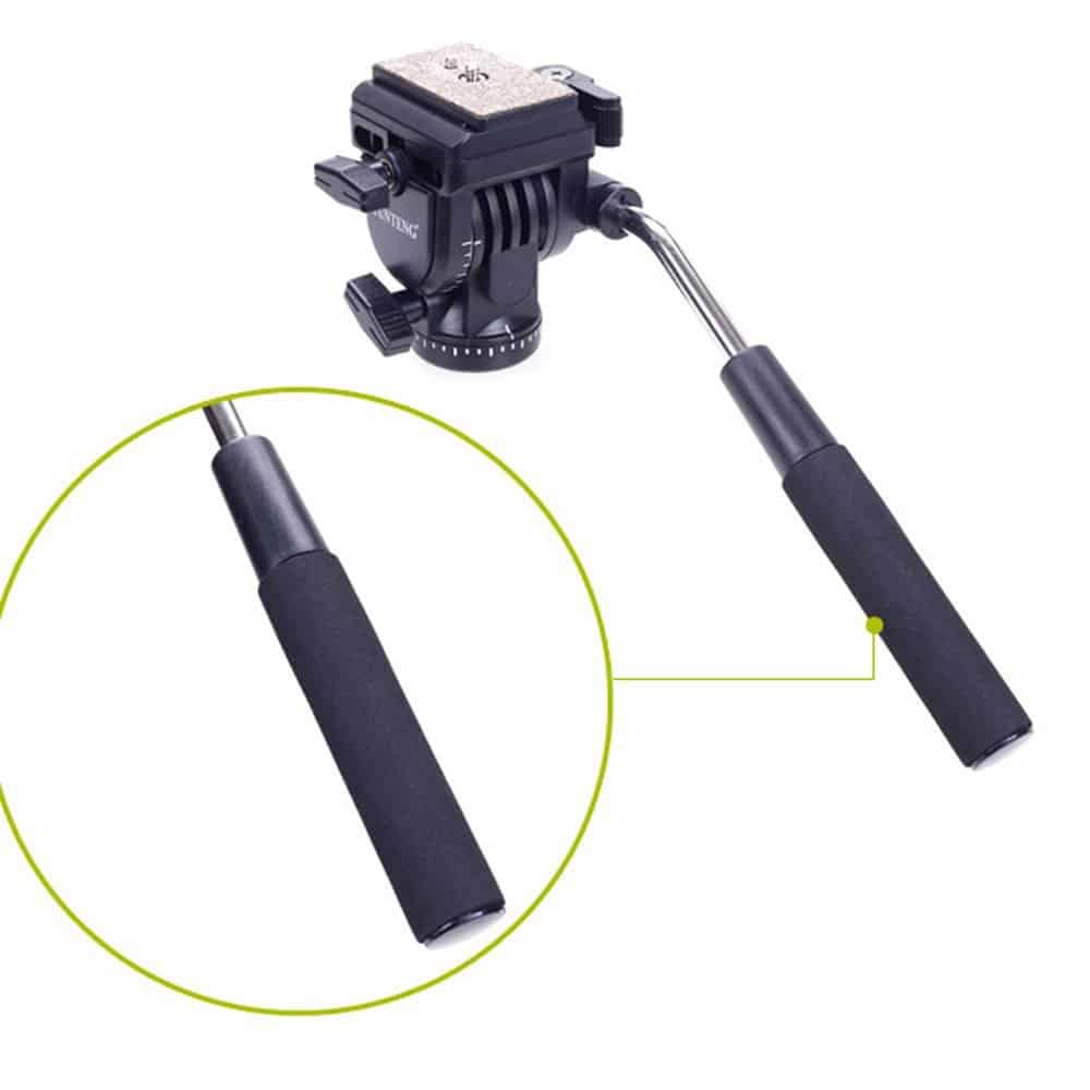 Yunteng VCT-288 Photography Tripod Monopod With Fluid Pan Head