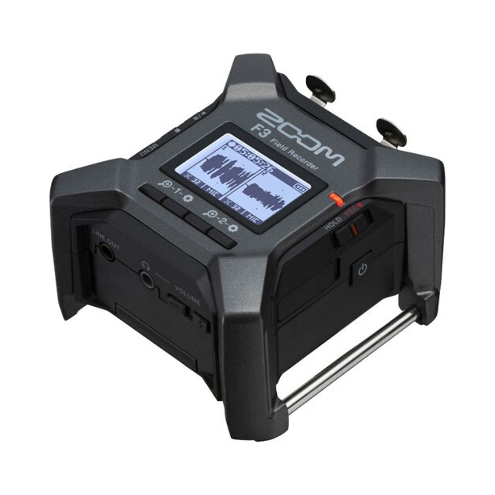 Zoom F3 – 2-Input / 2-Track Portable Field Recorder