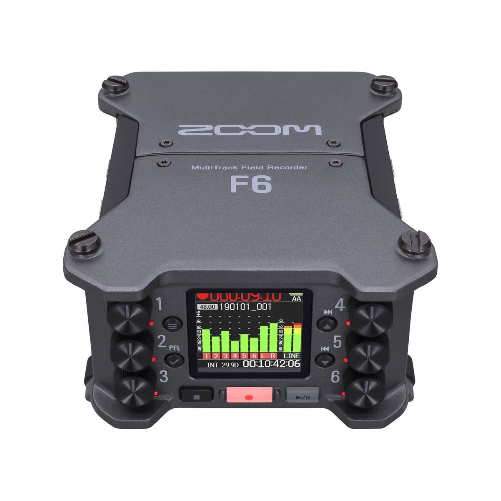 Zoom F6 6-Input / 14-Track Multitrack Field Recorder