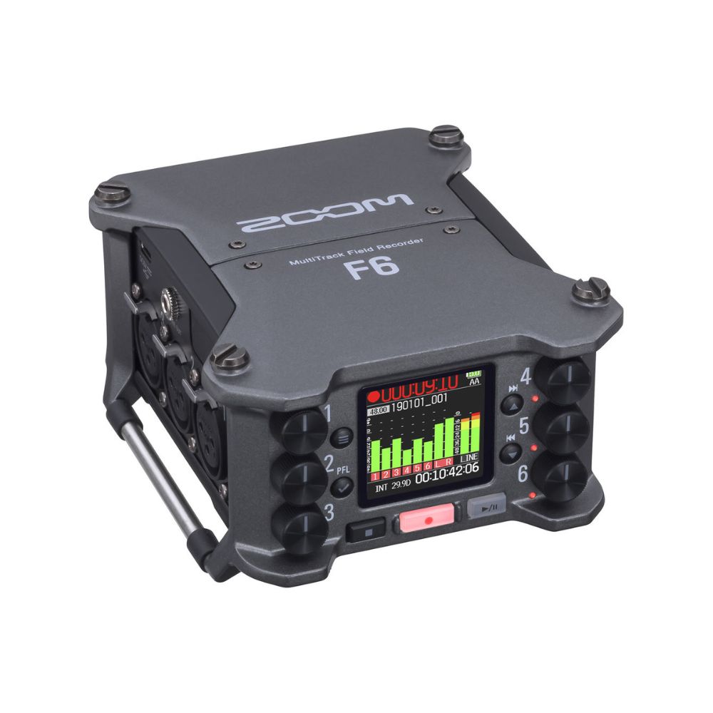 Zoom F6 6-Input / 14-Track Multitrack Field Recorder