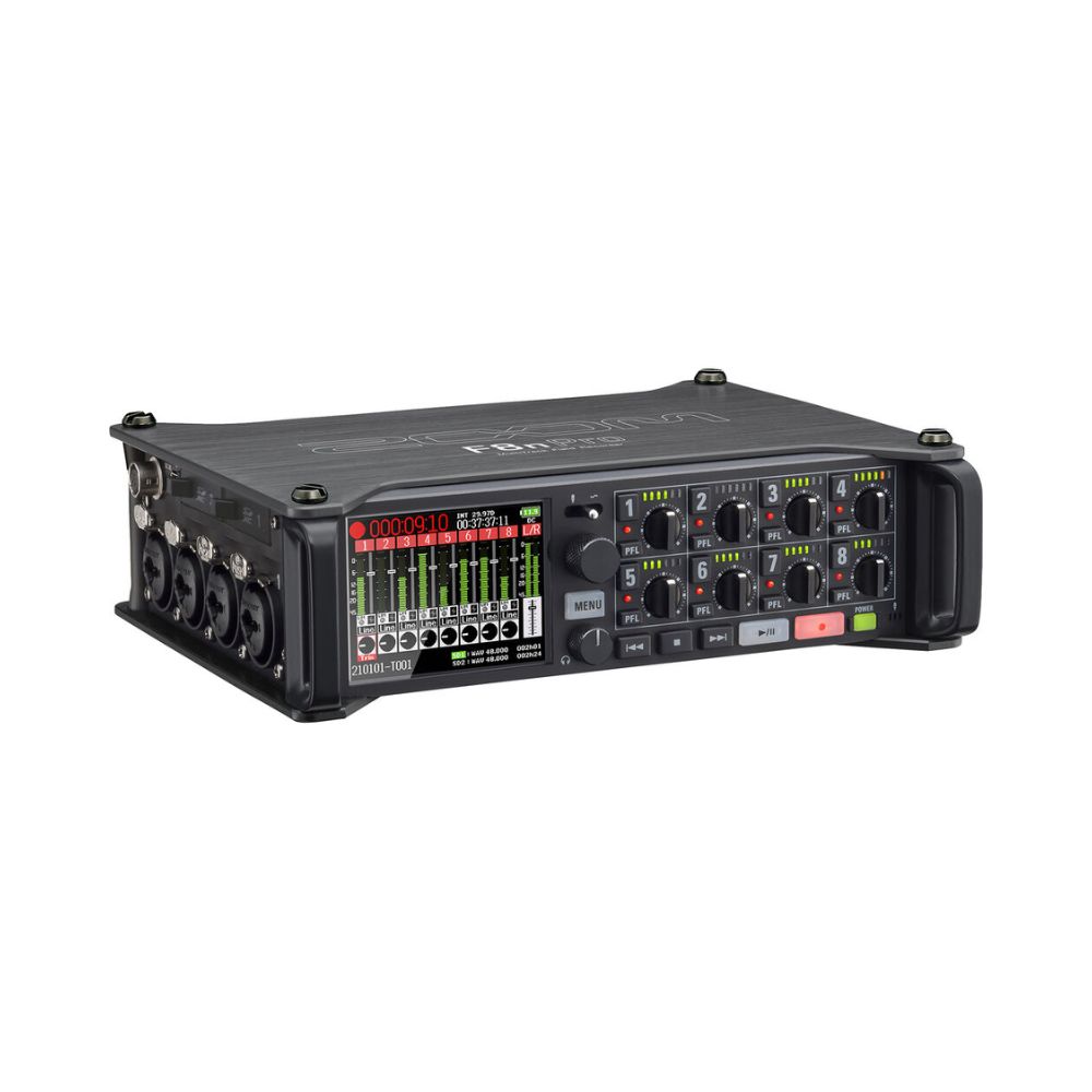 Zoom F8n Pro 8-Input / 10-Track Multitrack Field Recorder