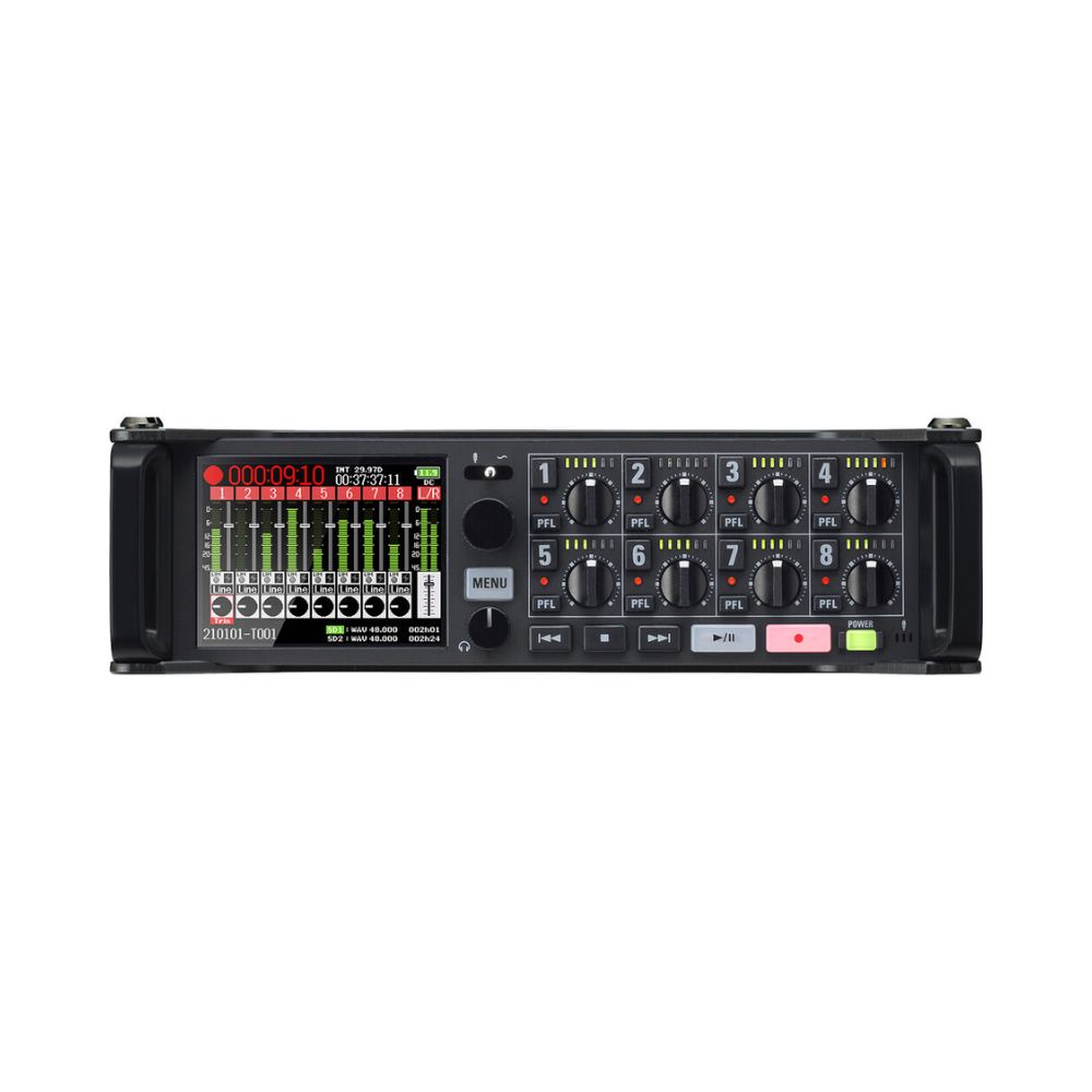 Zoom F8n Pro 8-Input / 10-Track Multitrack Field Recorder