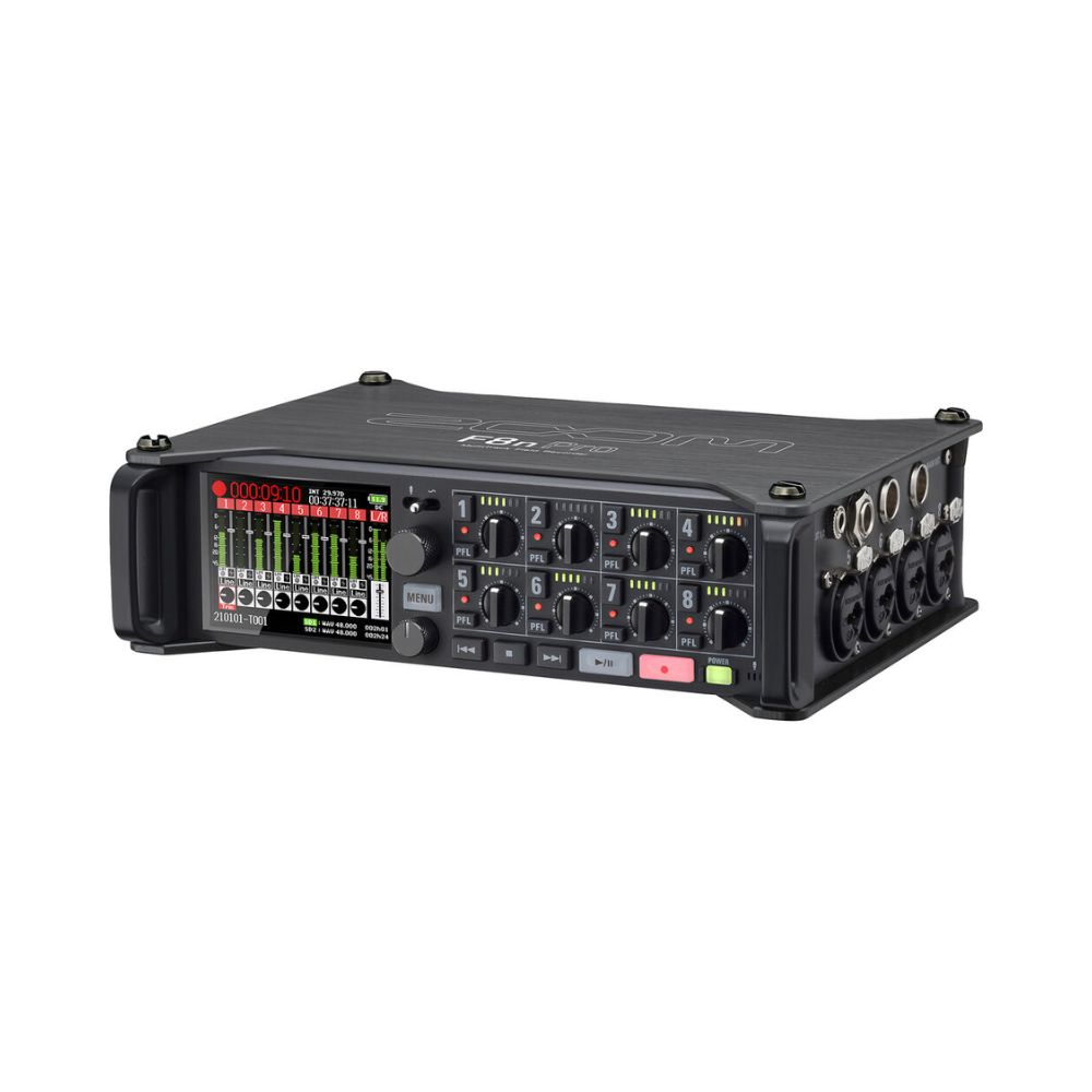 Zoom F8n Pro 8-Input / 10-Track Multitrack Field Recorder