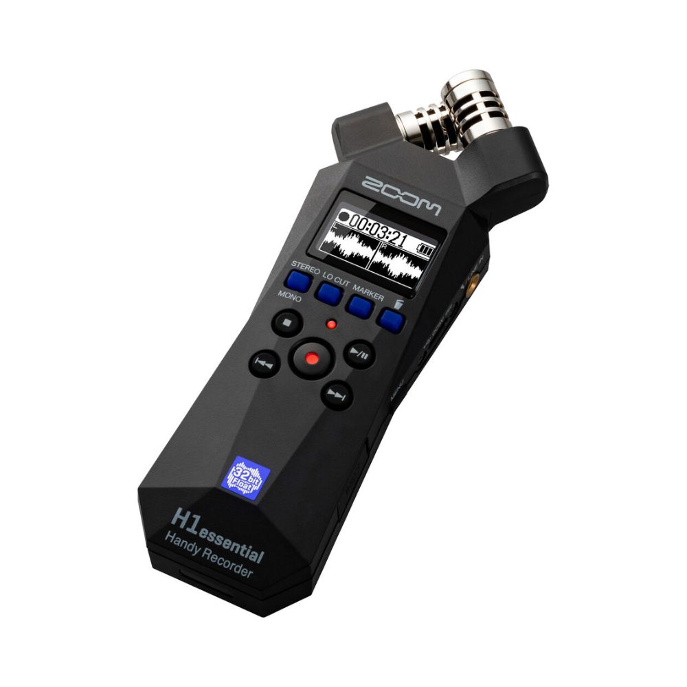 Zoom H1 essential 2-Track 32-Bit Float Portable Audio Recorder