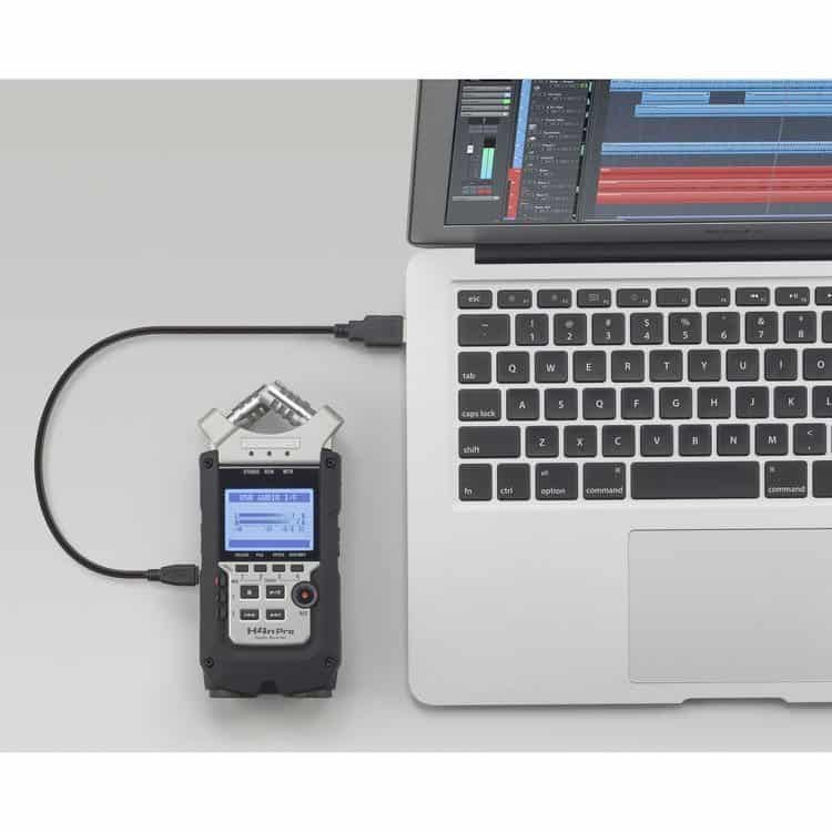 Zoom H4n Pro 4-Input / 4-Track Portable Handy Recorder with Onboard X/Y Mic Capsule
