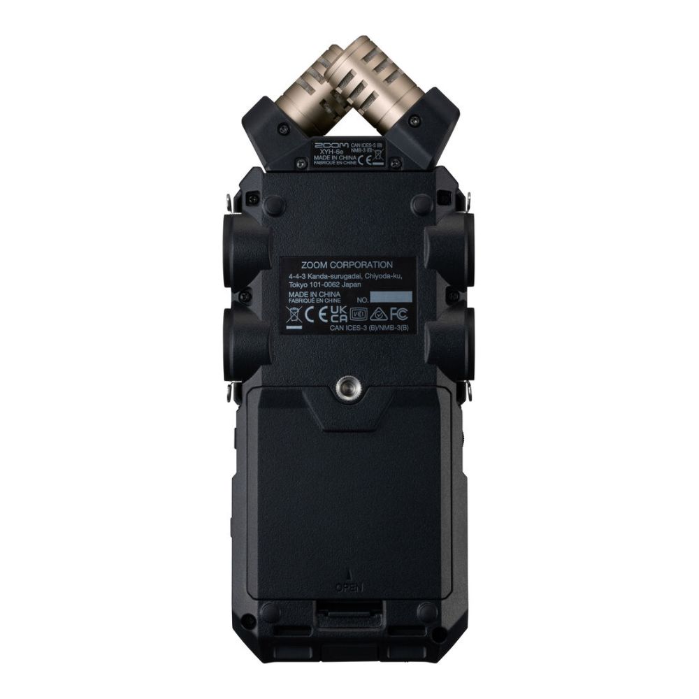 Zoom H6 essential 6-Track 32-Bit Float Portable Audio Recorder