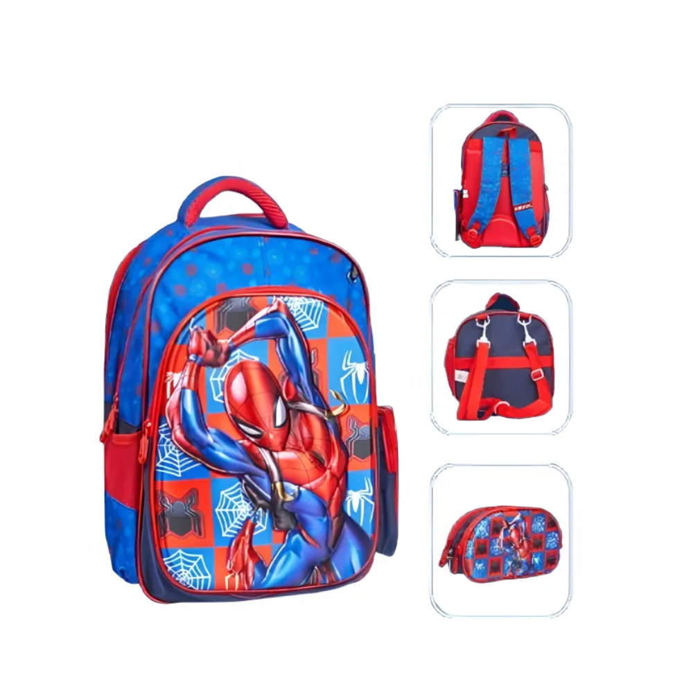Spiderman 18" School Bag with Lunch Bag and Pencil Case | 470180-8