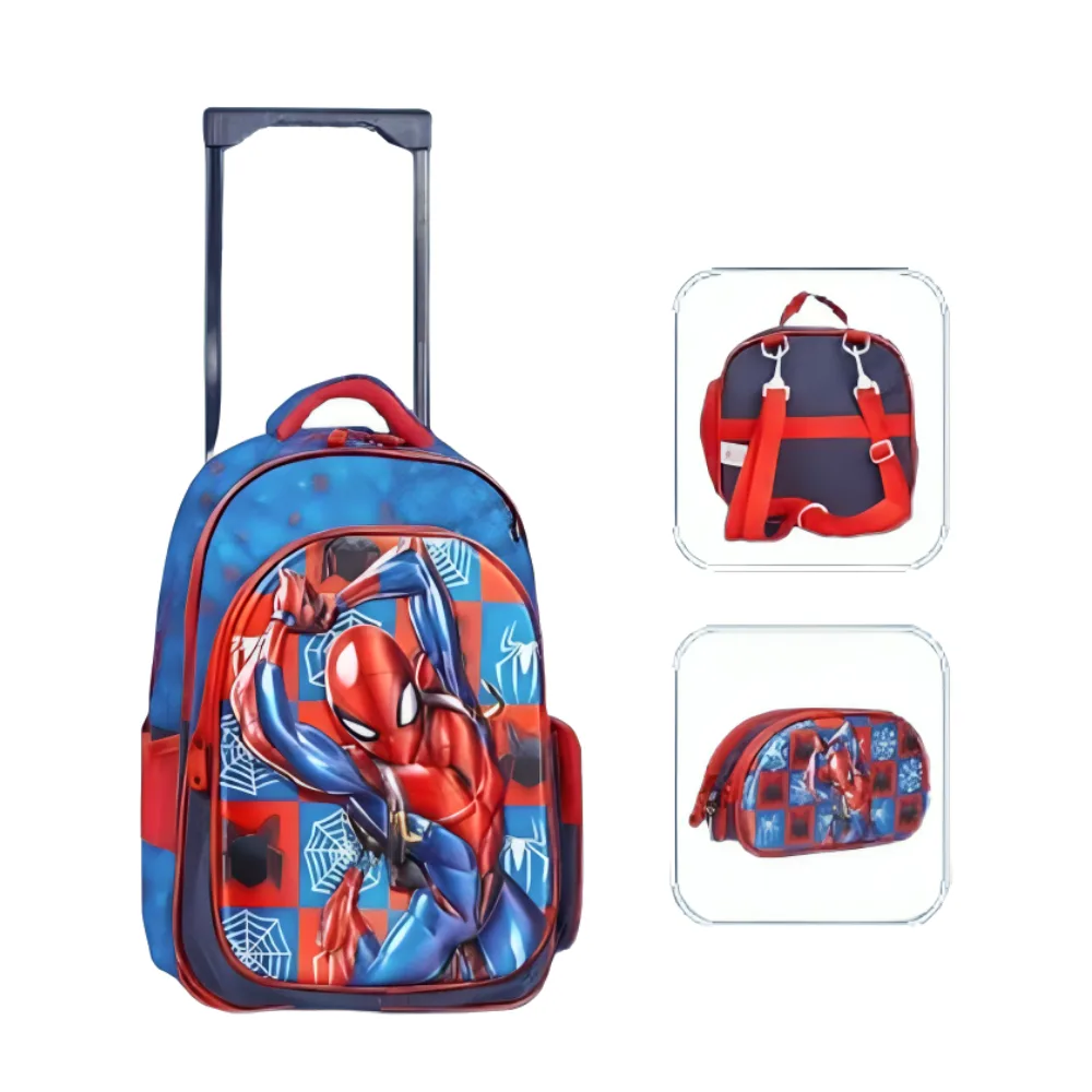 Spiderman 16" School Bag with Lunch Bag and Pencil Case | 481160-10