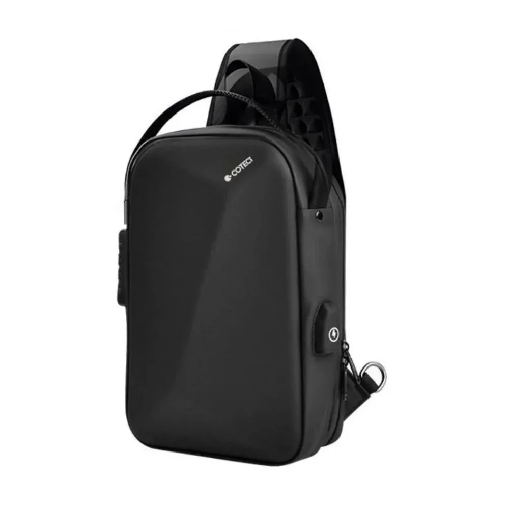 Coteci Shaped Shoulder Bag with Lock Space Series